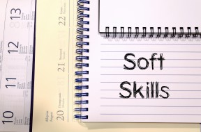 Soft skills text concept
