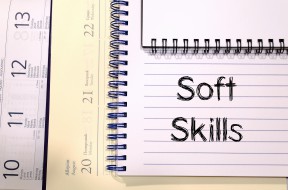 Soft skills text concept