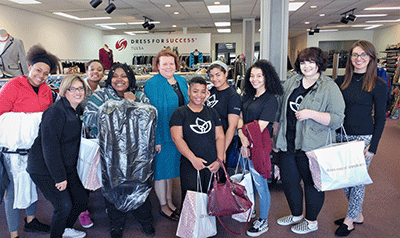 Dress for Success Donates Free Clothes to 40 Clary Sage College ...