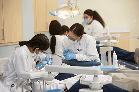 Dental Assistant students