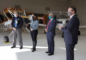 U.S. Congresswomen Elaine Luria and U.S. Congressman Bobby Scott tour AIM.