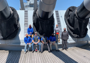 Tidewater Tech’s HVAC, electrician and carpentry students are helping to maintain the USS Wisconsin