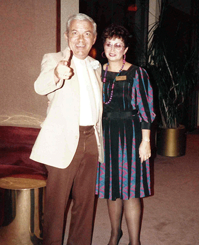 Founder Dick Luebke Sr., and his wife Joann