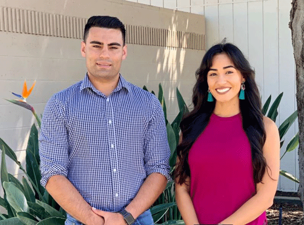 Pima Medical High School Coordinators, Rogelio “Roy” Huerta and Amanda Yantzer